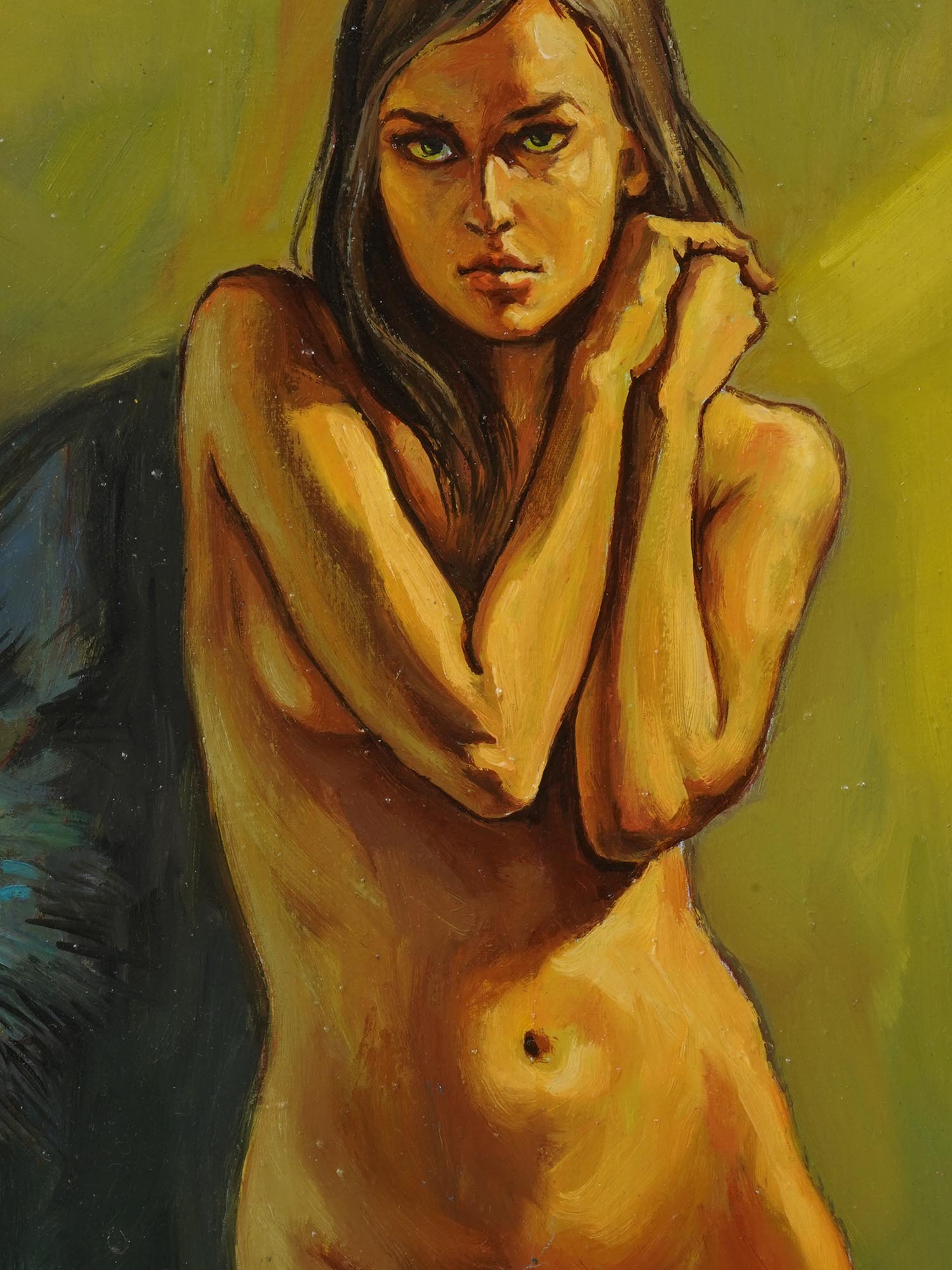 UKRAINIAN OIL PAINTING NUDE BY KONSTANTIN SHYPTIA PIC-2